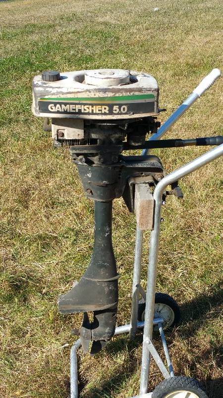 Sears Craftsmen Gamefisher 5 HP Motor