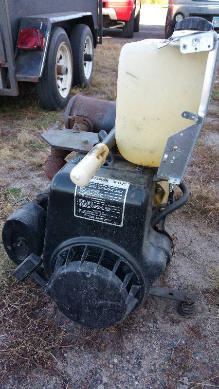 Sears Alternator w 8 HP Craftsmen Engine