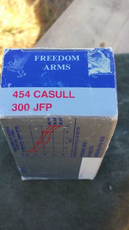 (35) Rounds .454 Casull Pistol Ammo
