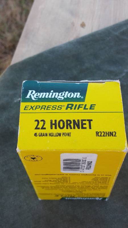 (39) Rounds .22 Hornet Hollow Point Ammo