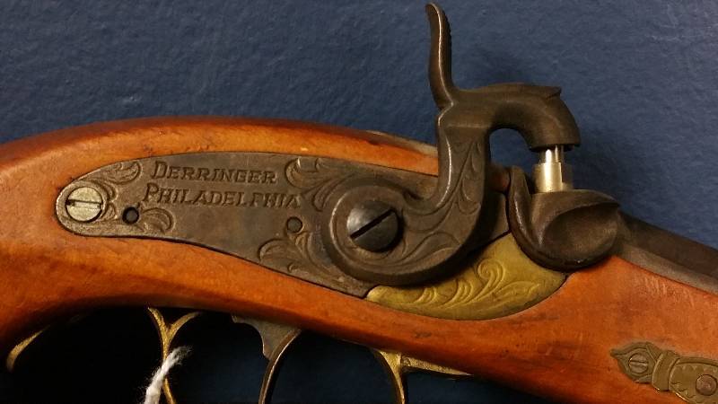 Jukar .45 Cal Black Powder Derringer Pistol
