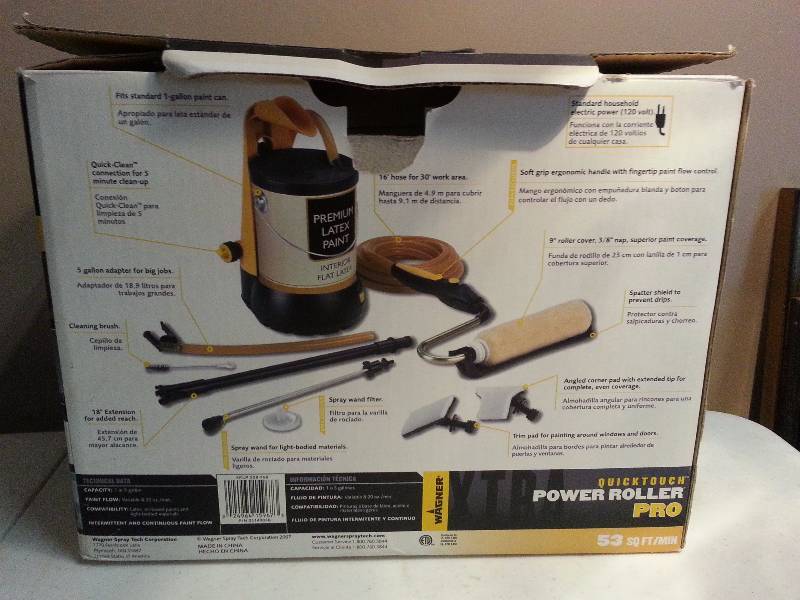 Wagner Quicktouch Power Roller Pro