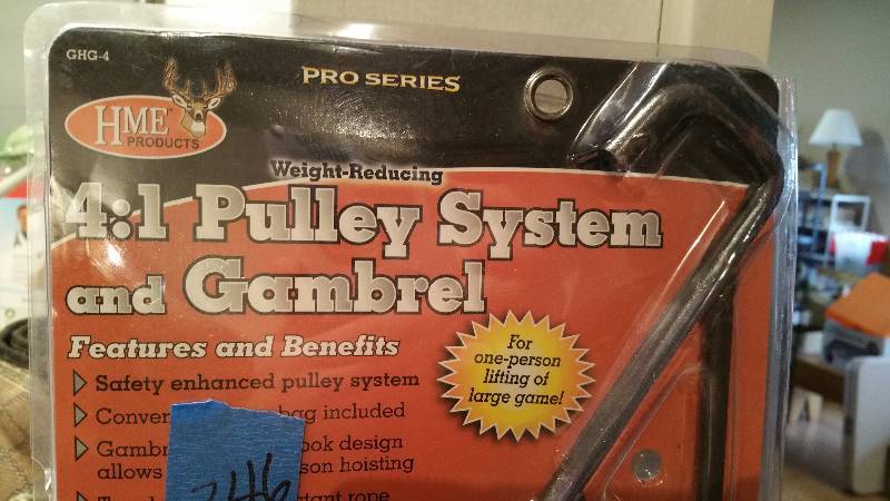 HME 41 Pulley System & Gambrel