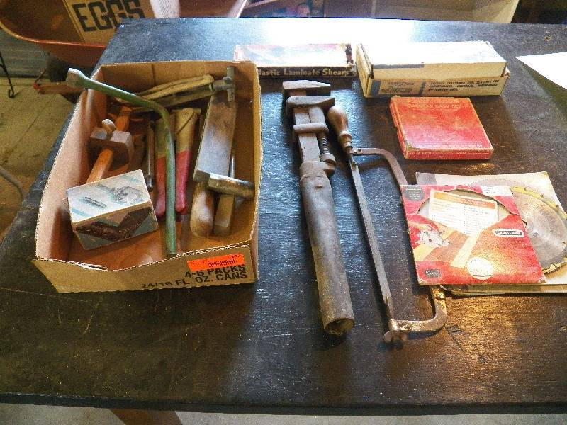 Tools etc big wrench