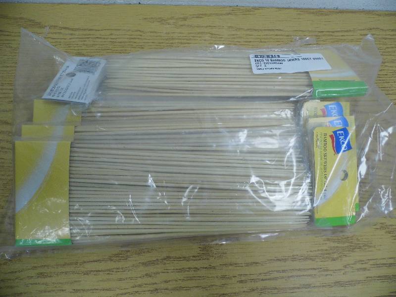 10 Bamboo Skewers - Great for BBQ