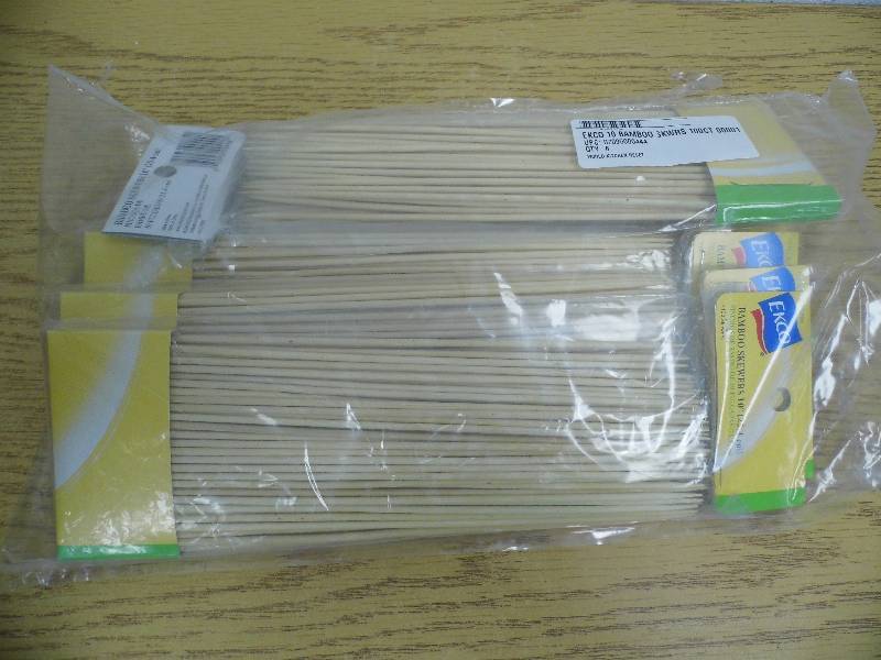 10 Bamboo Skewers - Great for BBQ