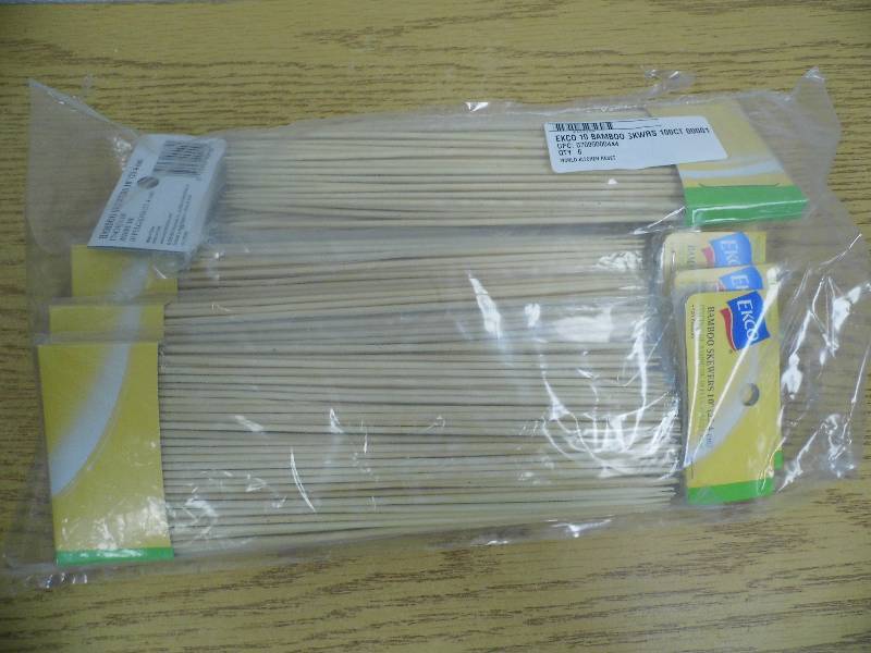 10 Bamboo Skewers - Great for BBQ