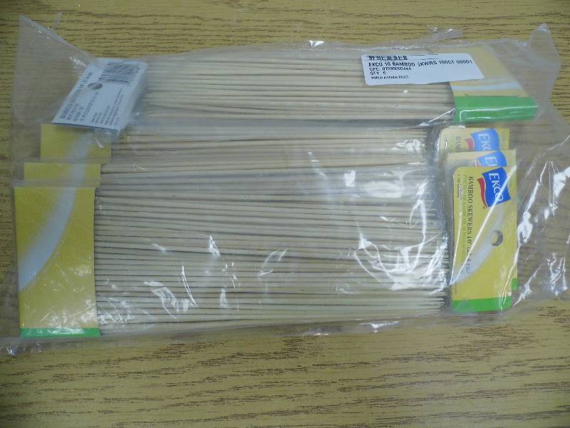 10 Bamboo Skewers - Great for BBQ