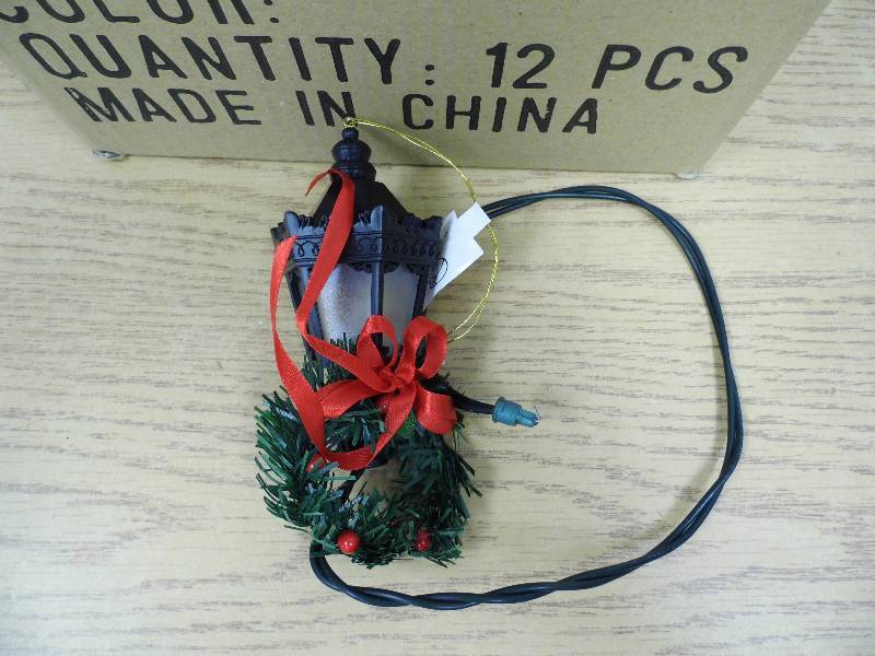 Case of 12 Lighted Ornaments