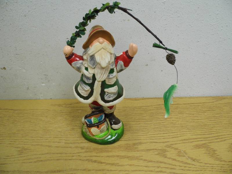 Fishing Santa Bobble