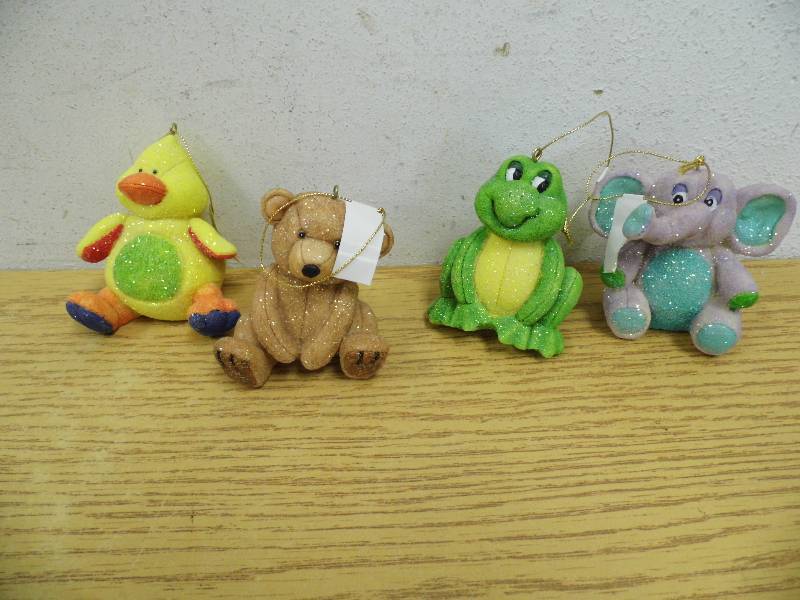 Glitter Toy Ornaments