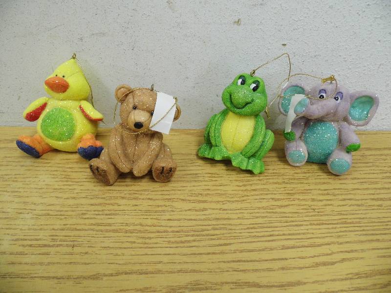 Glitter Toy Ornaments