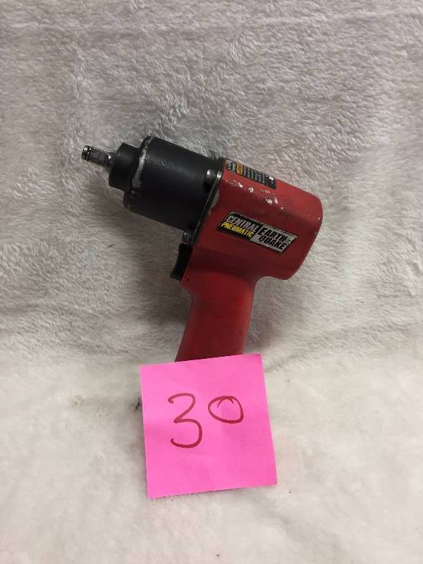 lot 30 image: Central Pneumatic 38 in. Professional Air Impact Wrench