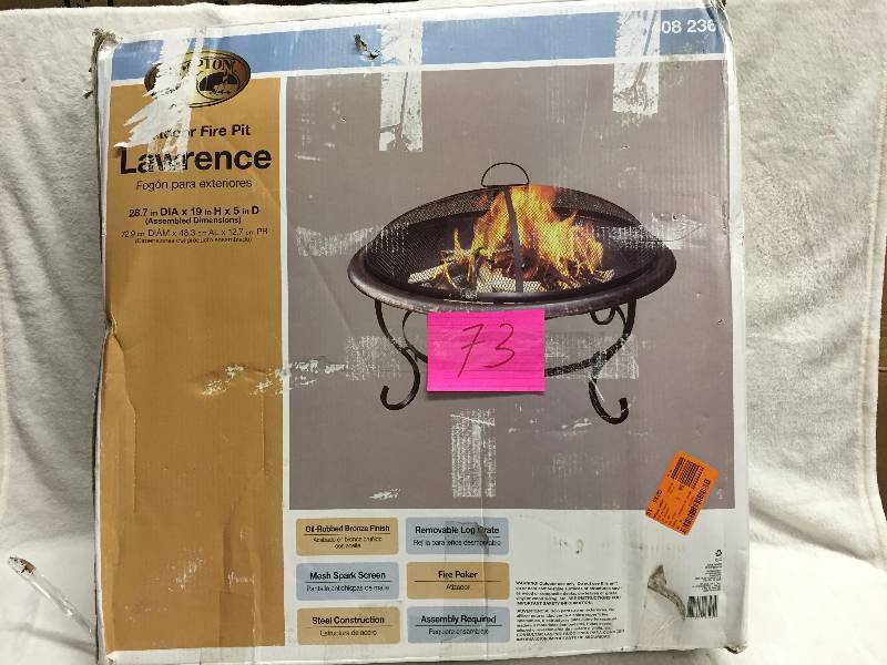 lot 73 image: Lawrence Fire Pit