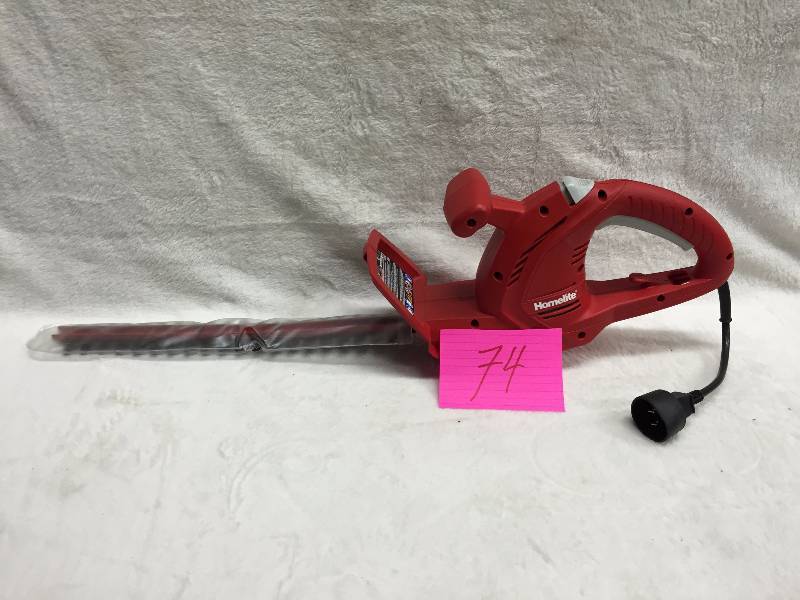 lot 74 image: Homelite Hedge Trimmer