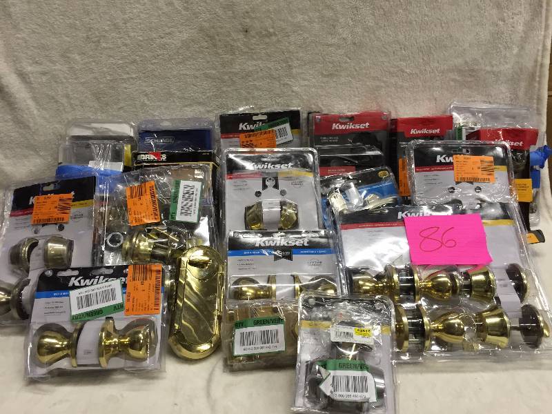 lot 86 image: Lot of Door Hardware not inspected