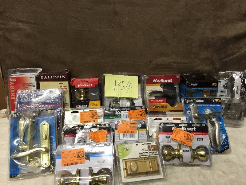 lot 154 image: Lot of Door Hardware not inspected