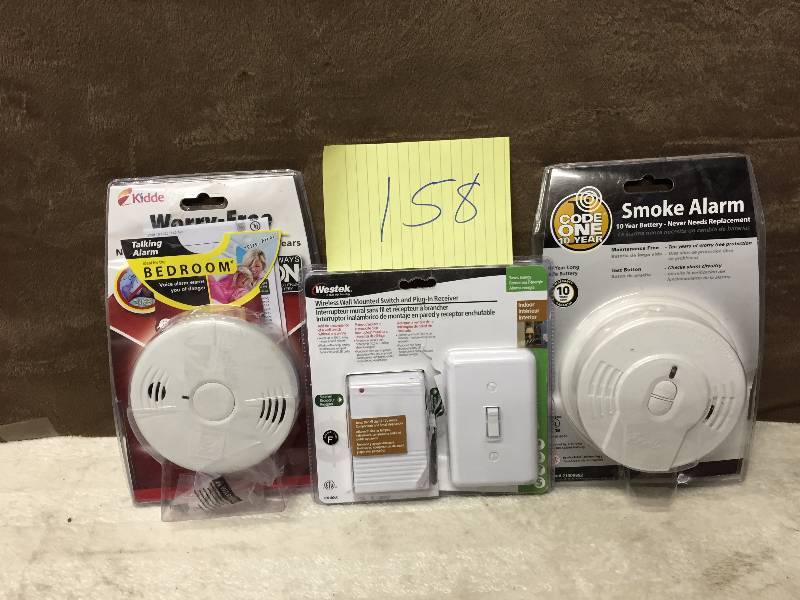 lot 158 image: Smoke Detectors and Door Bell