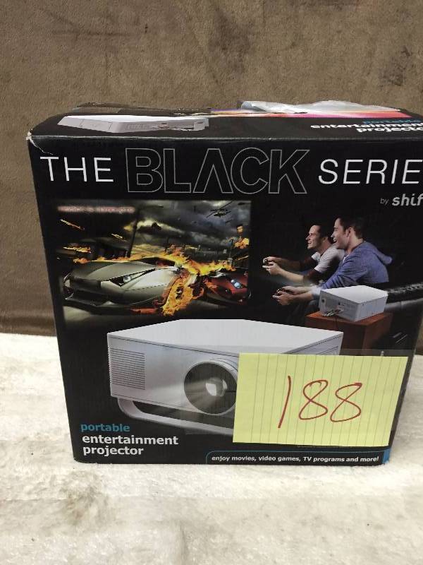 lot 188 image: Black Series Entertaiment Projector