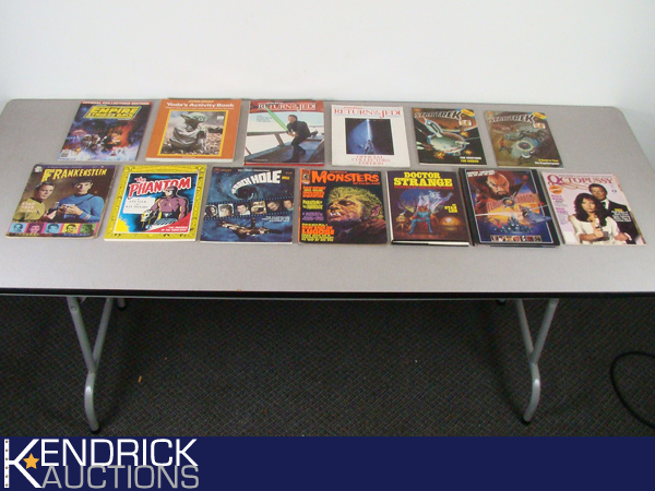 lot 37 image: Lot of Original Vintage Star Wars, Star Trek, etc. Books