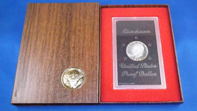 1972 S  Eisenhower Proof Dollar Coin