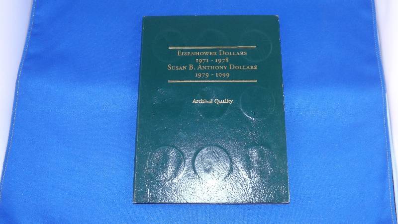 Eisenhower Dollar & Susan B. Anthony Dollar Book