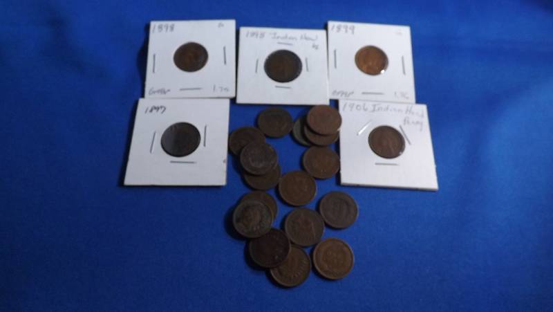 Bag of Indian Head Pennies