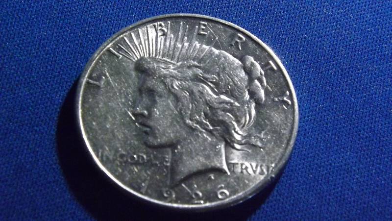 1926S Peace Dollar