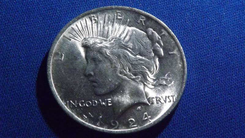 1924 Peace Dollar