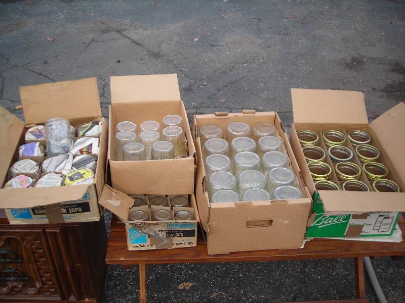 5- Boxes Of Mason Jars