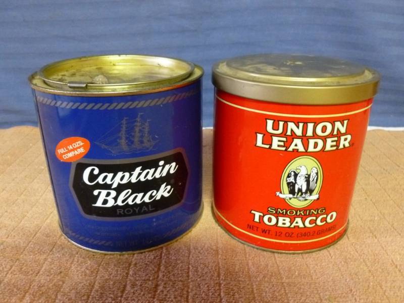 lot 42 image: Tobacco Cans
