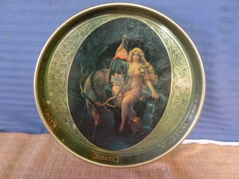 lot 62 image: Metal Serving Tray