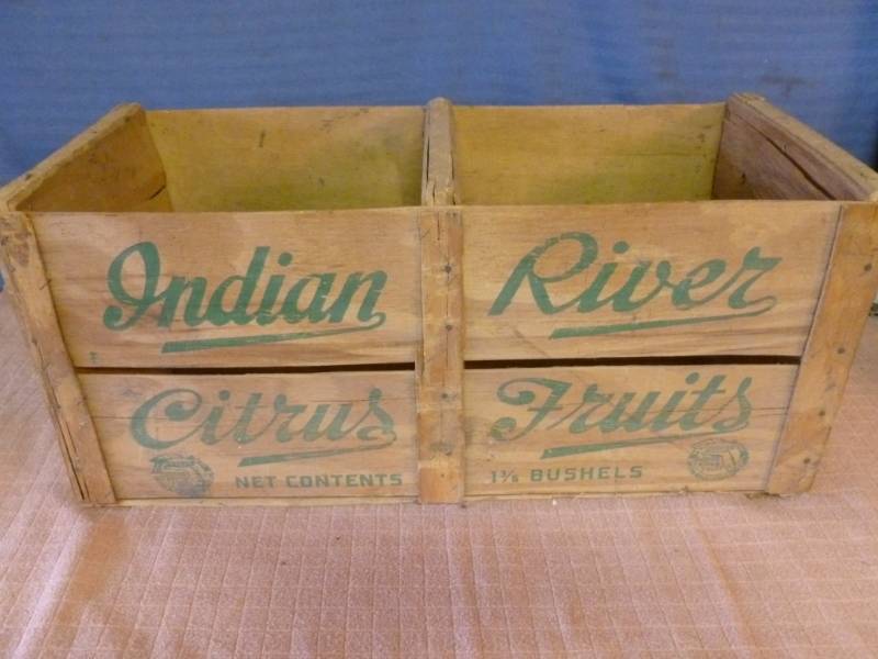 lot 82 image: Vintage Wooden Crate