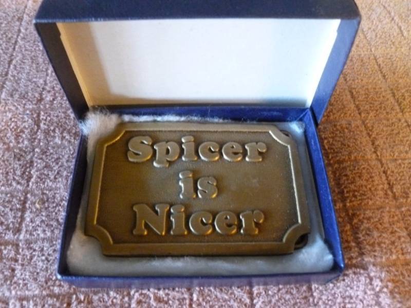 lot 231 image: Cast Bronze Belt Buckle