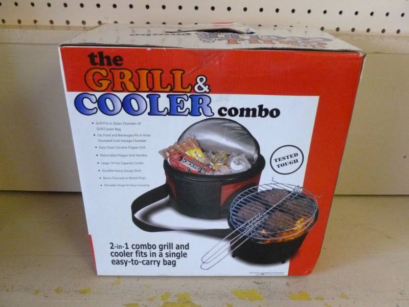 lot 287 image: Grill & Cooler