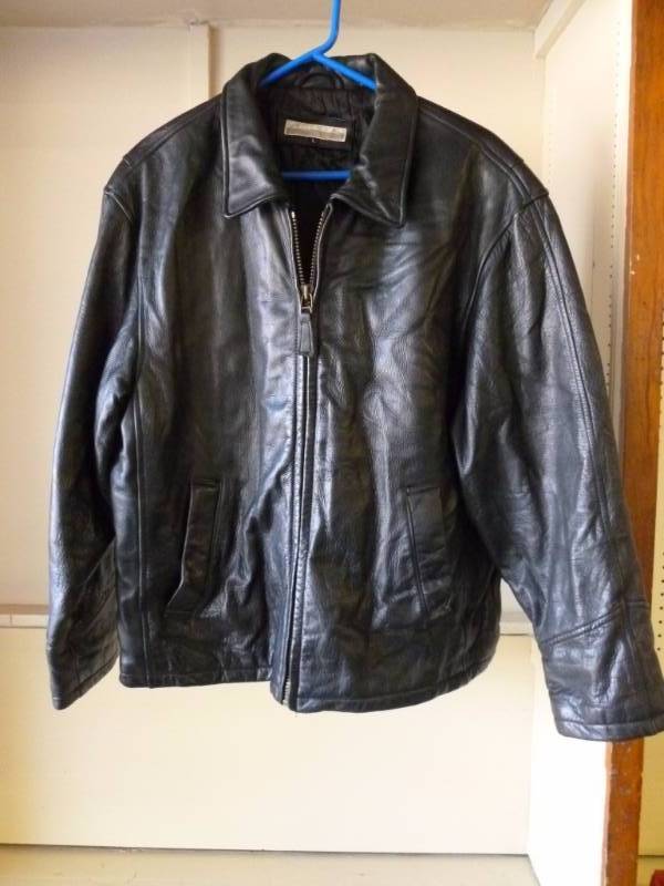 lot 304 image: Leather Jacket