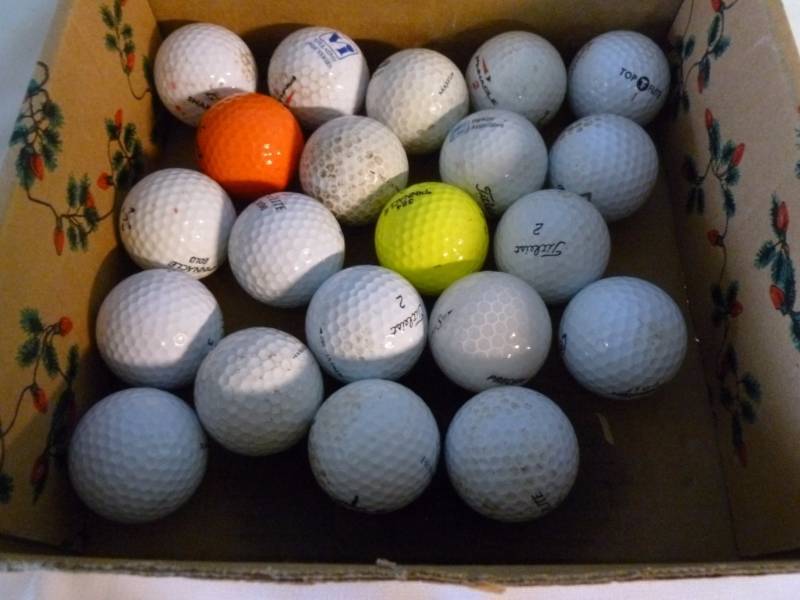 lot 411 image: Golf Balls