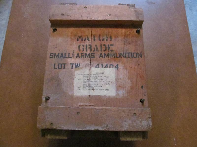 Wooden Ammo Box