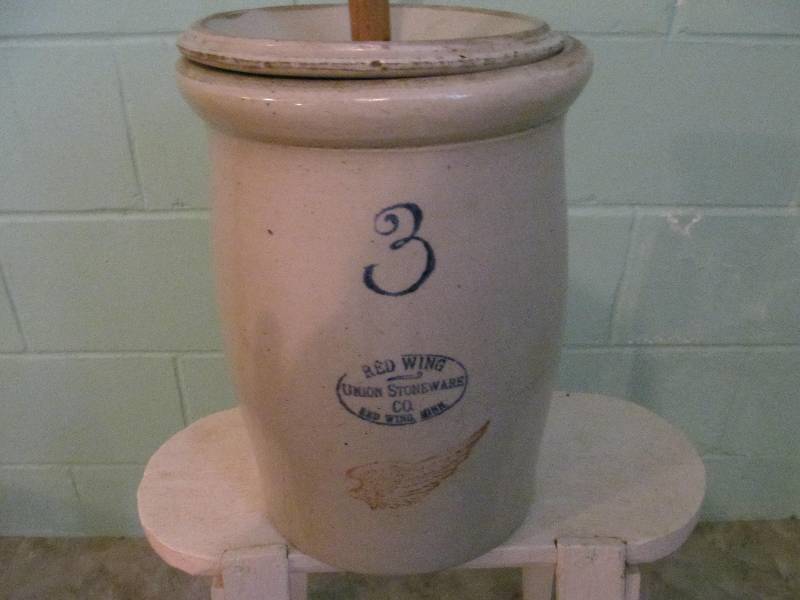 Redwing #3 Butter Churn