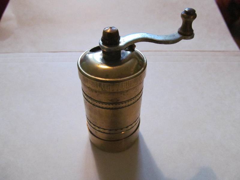 Brass Pepper Grinder