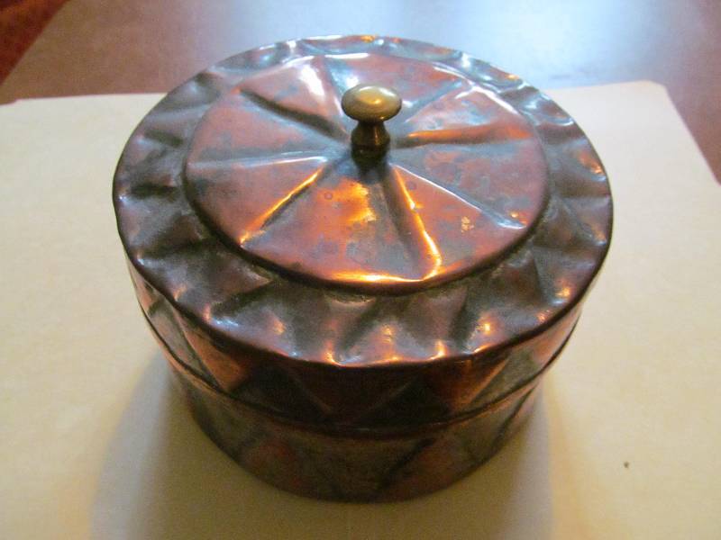 Vintage Copper Tin
