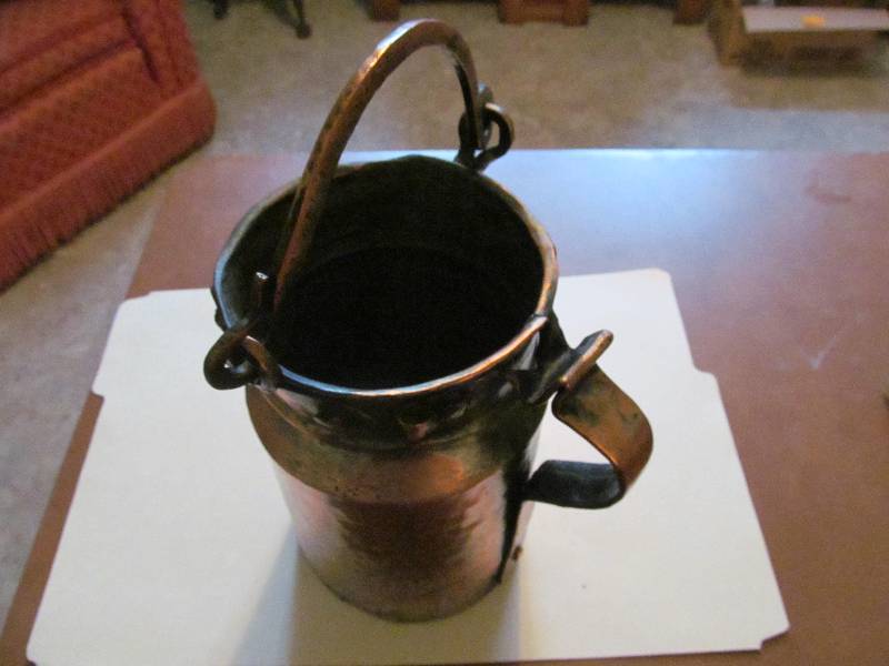 Copper Water Container w Handle