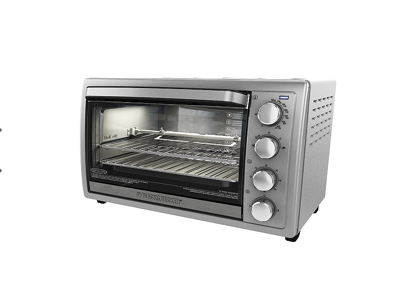 lot 16 image: Black&Decker Countertop Rotisserie Convection Oven