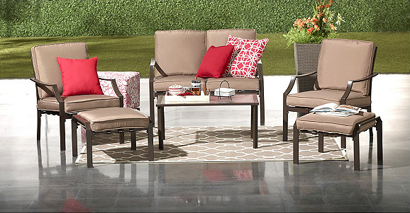 lot 23 image: alcove 6-pc. Sunset Conversation Set