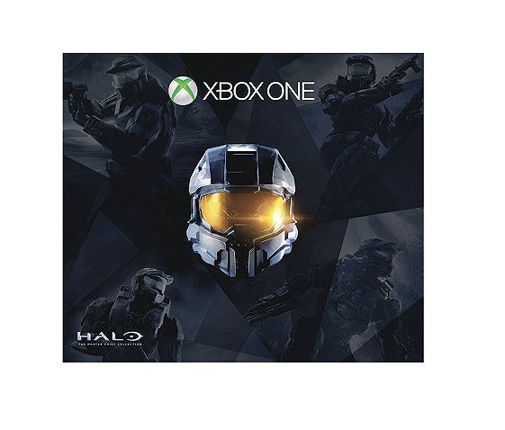 lot 27 image: XBOX One 500GB Console with Halo Master Chief