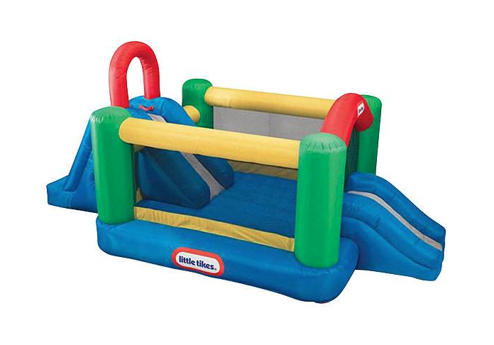 lot 45 image: Little Tikes Jump N Double Slide Bouncer
