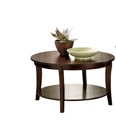 lot 62 image: alcove Round Cherry Coffee Table