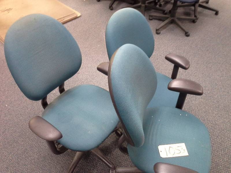 (3) Office Chairs