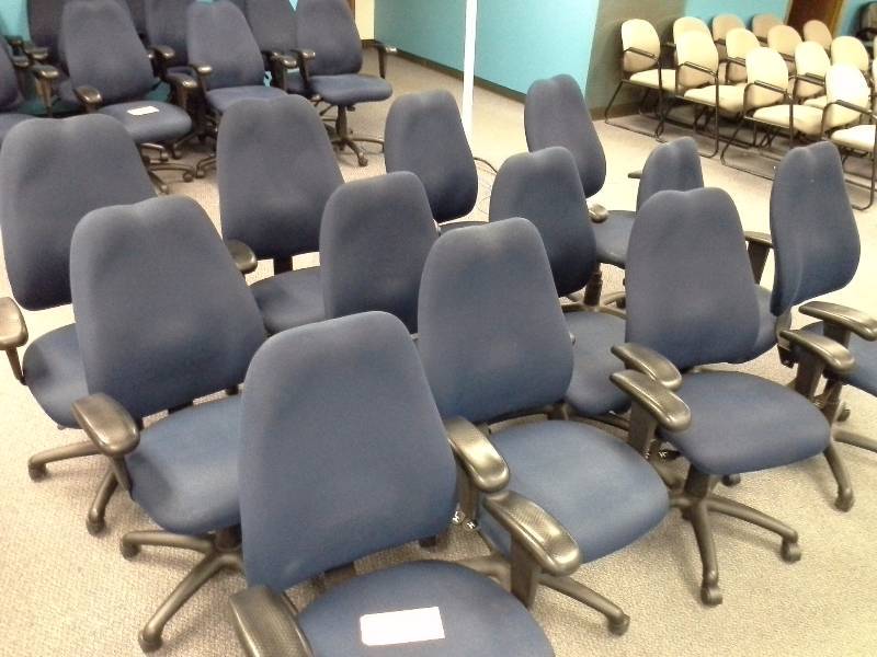 (12) Office Chairs