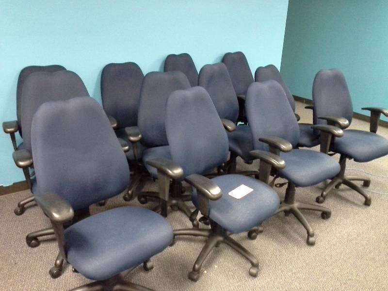 (12) Office Chairs